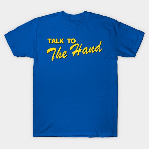 Talk to the Hand | The Prom | Trent Oliver T-Shirt by monoblocpotato